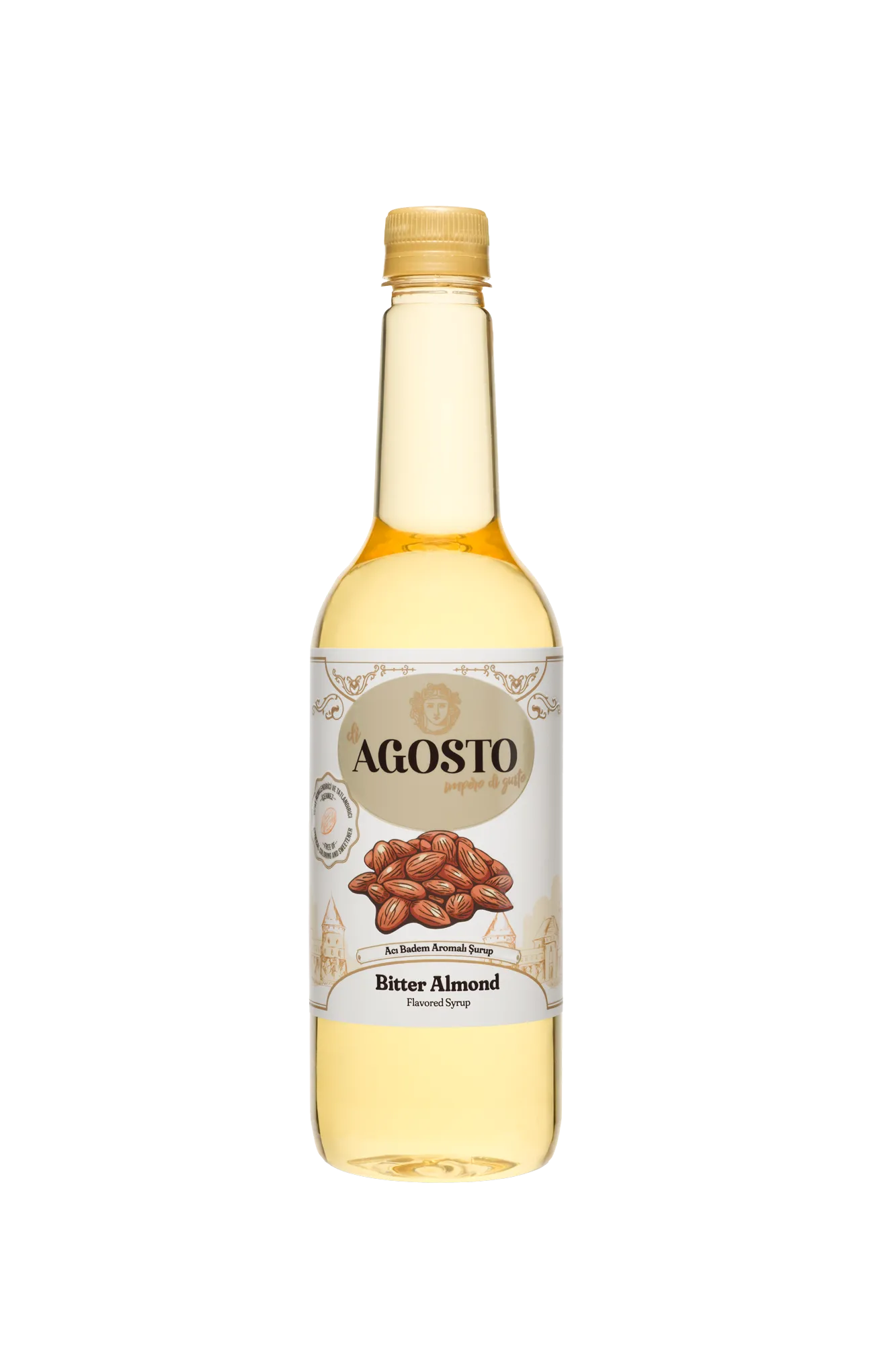 Acı Badem Aromalı Şurup – 750 ml