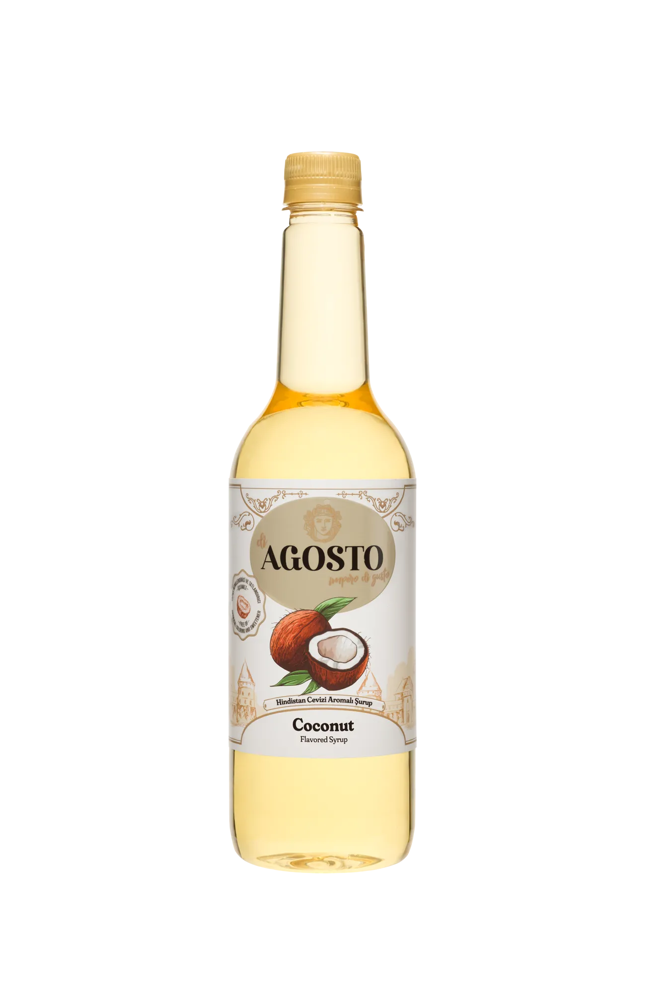 Hindistan Cevizi Aromalı Şurup – 750 ml