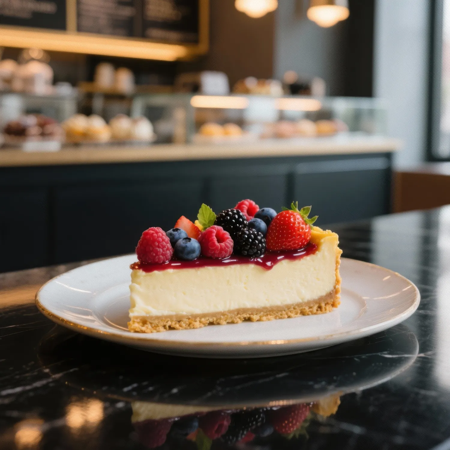 Orman Meyveli Cheesecake