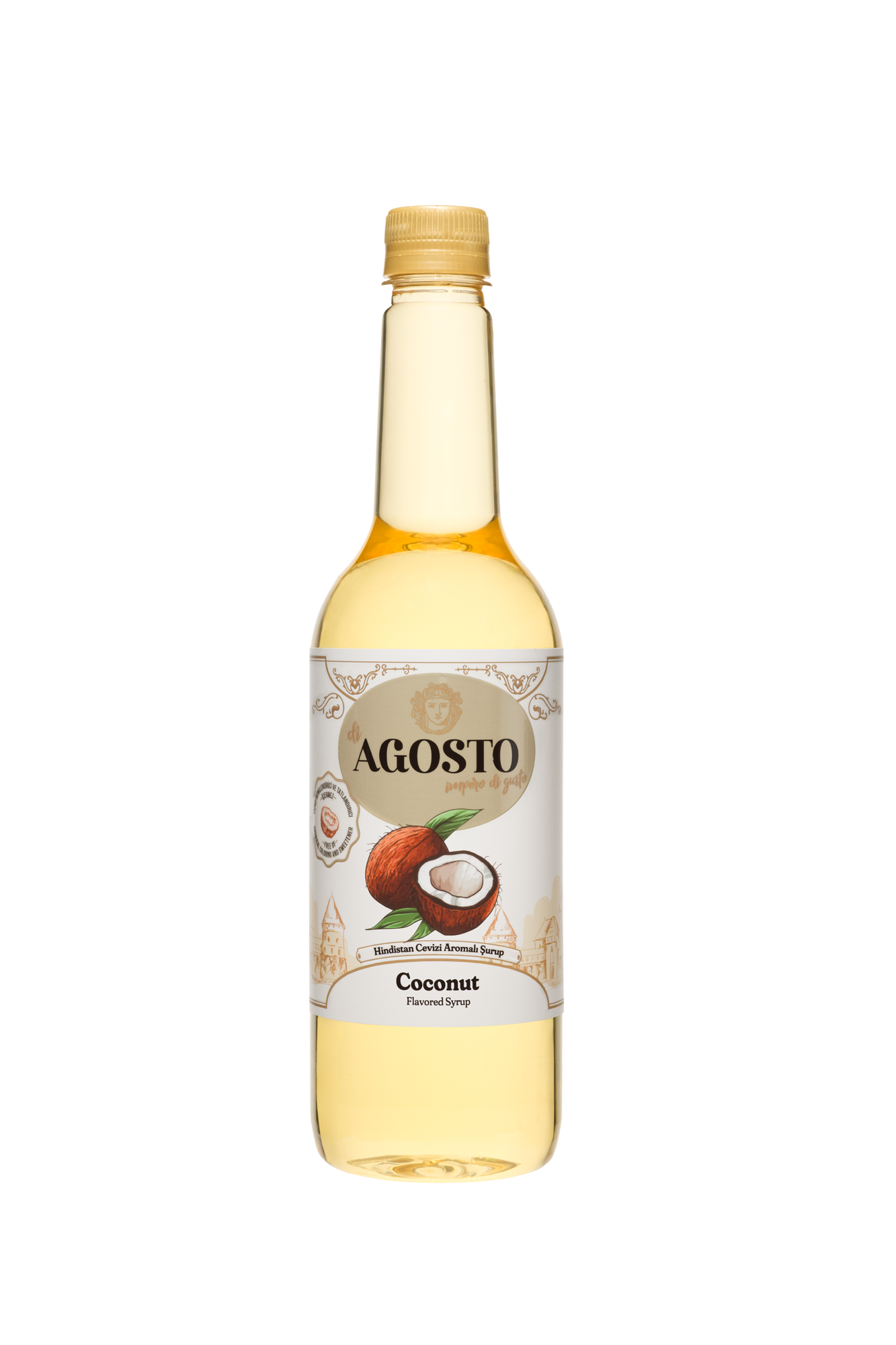 Hindistan Cevizi Aromalı Şurup – 750 ml