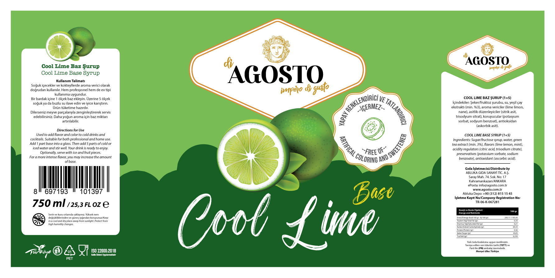 Cool Lime Baz – 750 ml