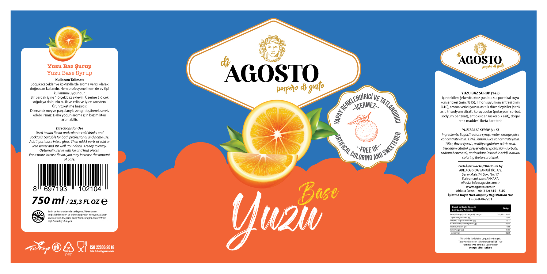 Yuzu Baz – 750 ml