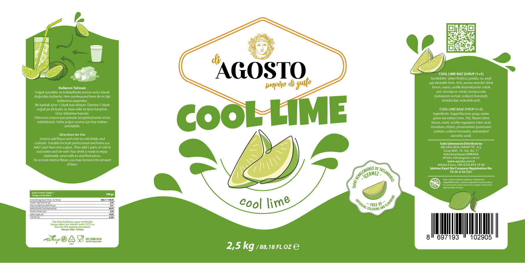 Cool Lime Baz - 2.5 kg